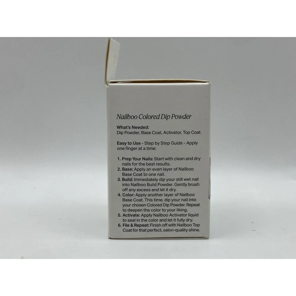 Nailboo Dip Powder Sunday Brunch (Pink) 0.5 oz 14g No UV LED New In Box
